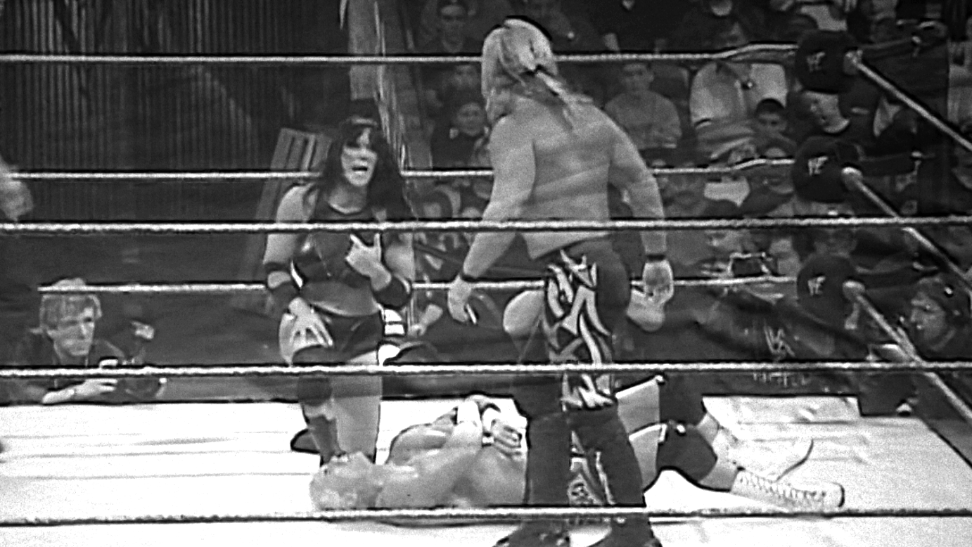 Chyna vs. Hardcore Holly vs. Chris Jericho
