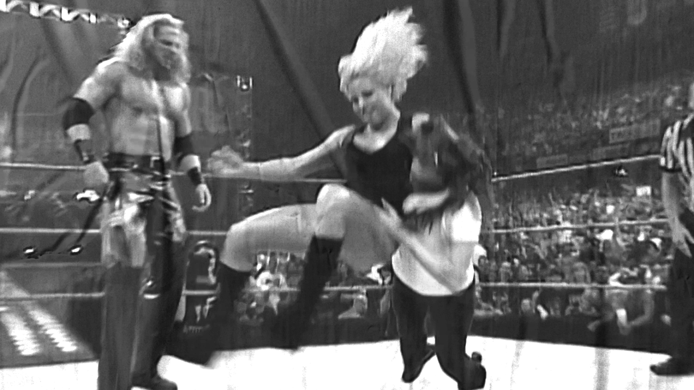 Albert, Trish Stratus & Test vs. Kurt Angle, HHH & Stephanie McMahon