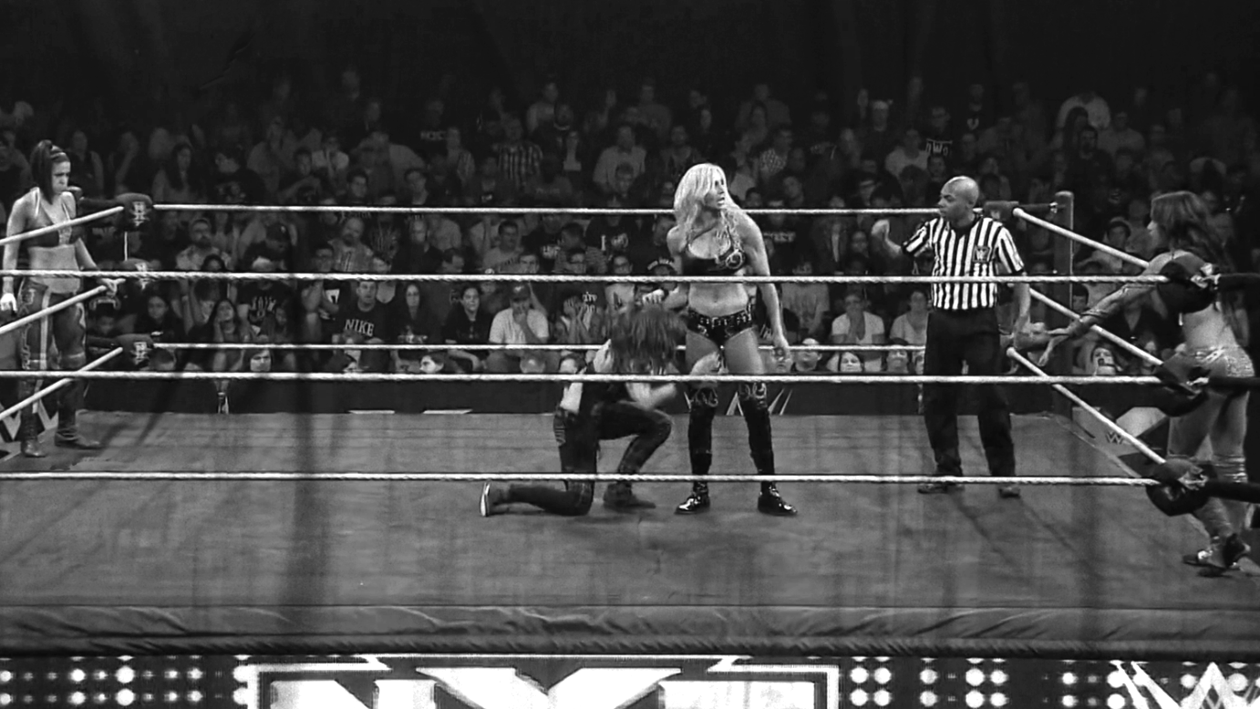 Sasha Banks & Becky Lynch vs. Bayley & Charlotte Flair