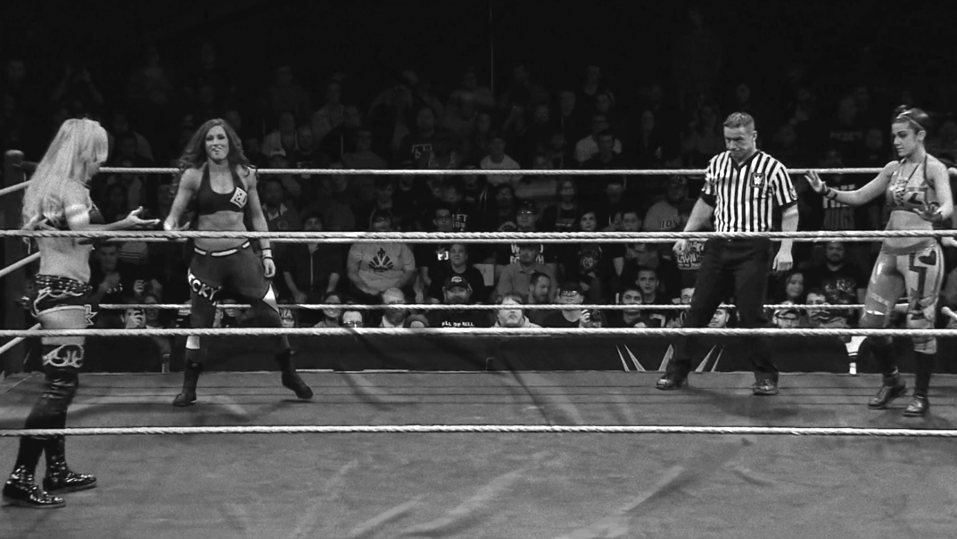 Bayley vs. Charlotte Flair vs. Becky Lynch