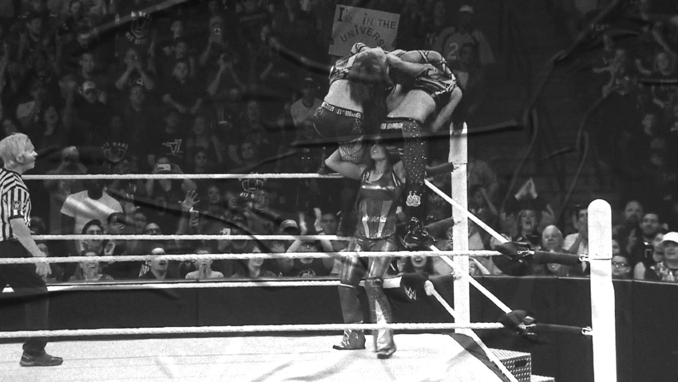 Sasha Banks vs. Brie Bella vs. Becky Lynch vs. Paige