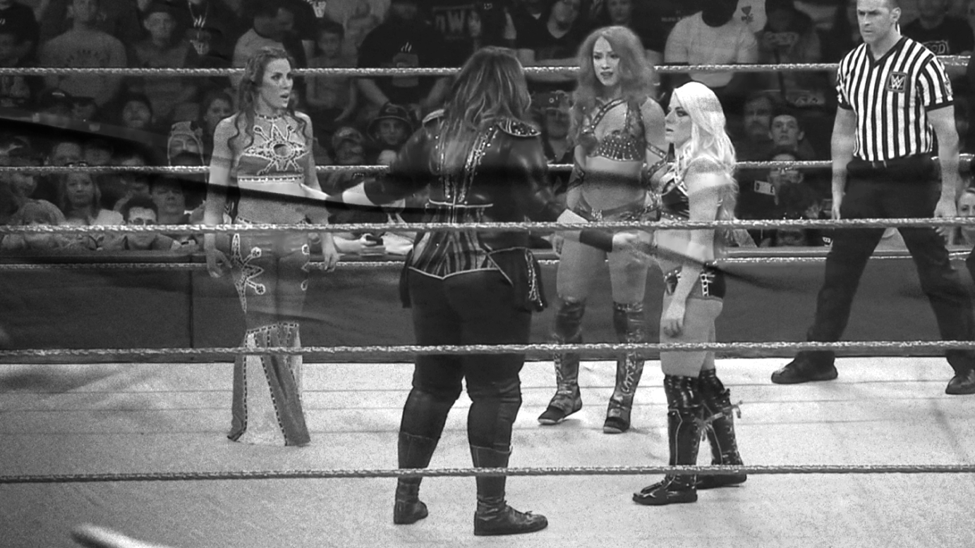 Sasha Banks vs. Alexa Bliss vs. Mickie James vs. Nia Jax