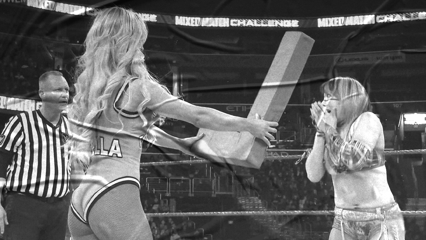 Carmella & Big E vs. Asuka & The Miz