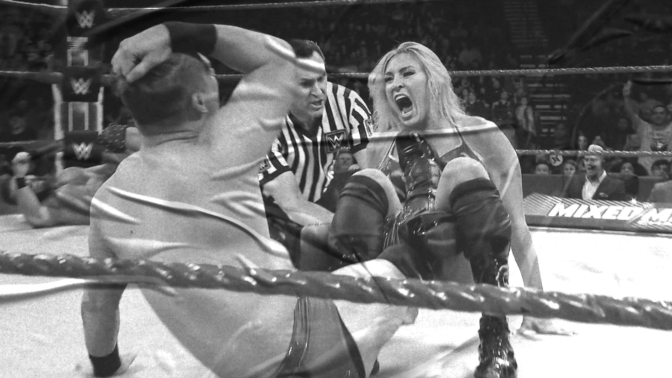 Charlotte Flair & Bobby Roode vs. Asuka & The Miz