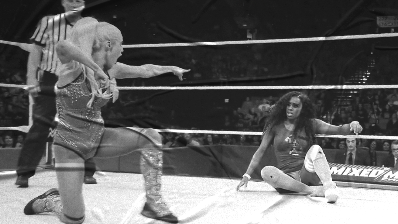 Naomi & Jimmy Uso vs. Lana & Rusev