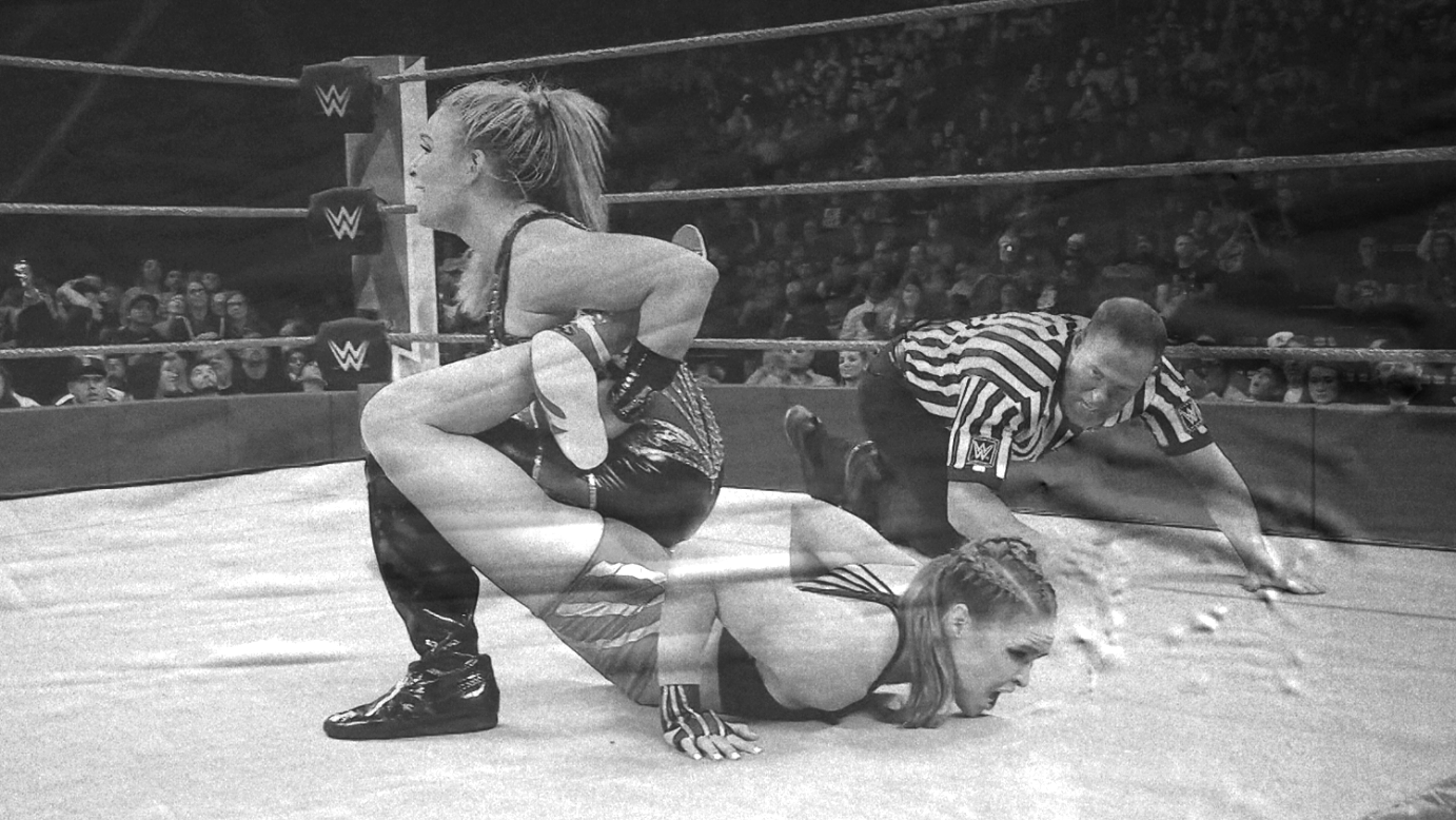 Natalya vs. Ronda Rousey