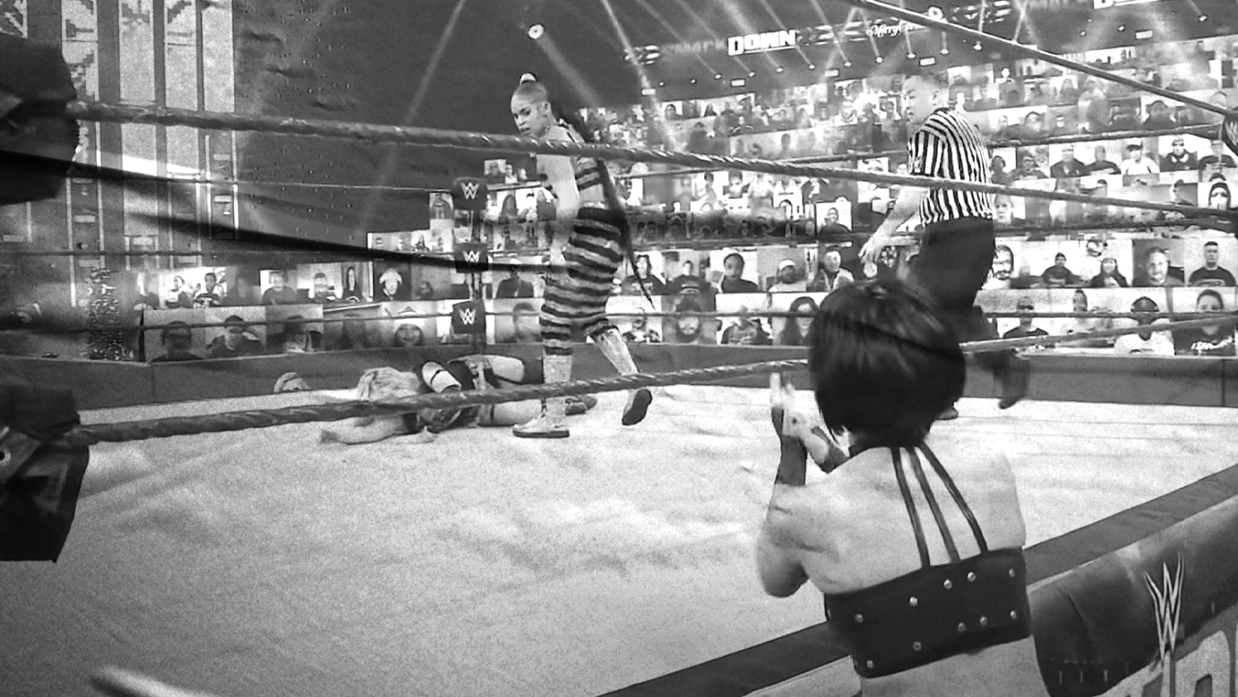Asuka & Charlotte Flair vs. Bayley & Carmella vs. Sasha Banks & Bianca Belair