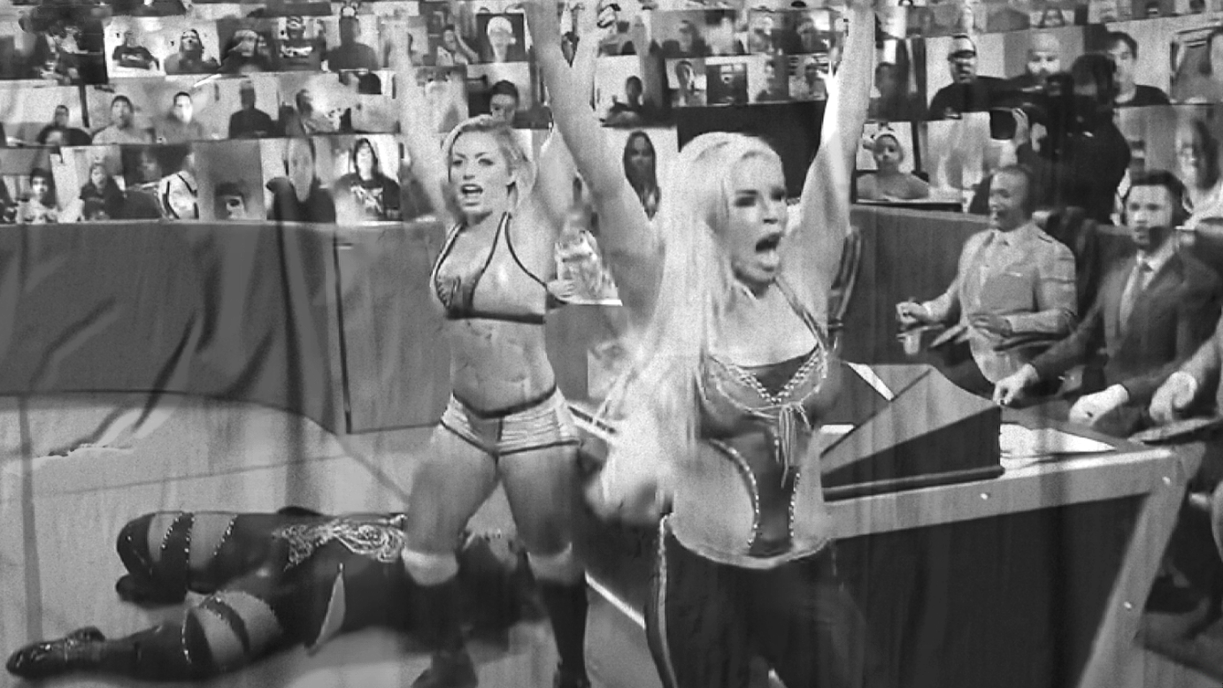 Asuka & Charlotte Flair vs. Bayley & Carmella vs. Sasha Banks & Bianca Belair
