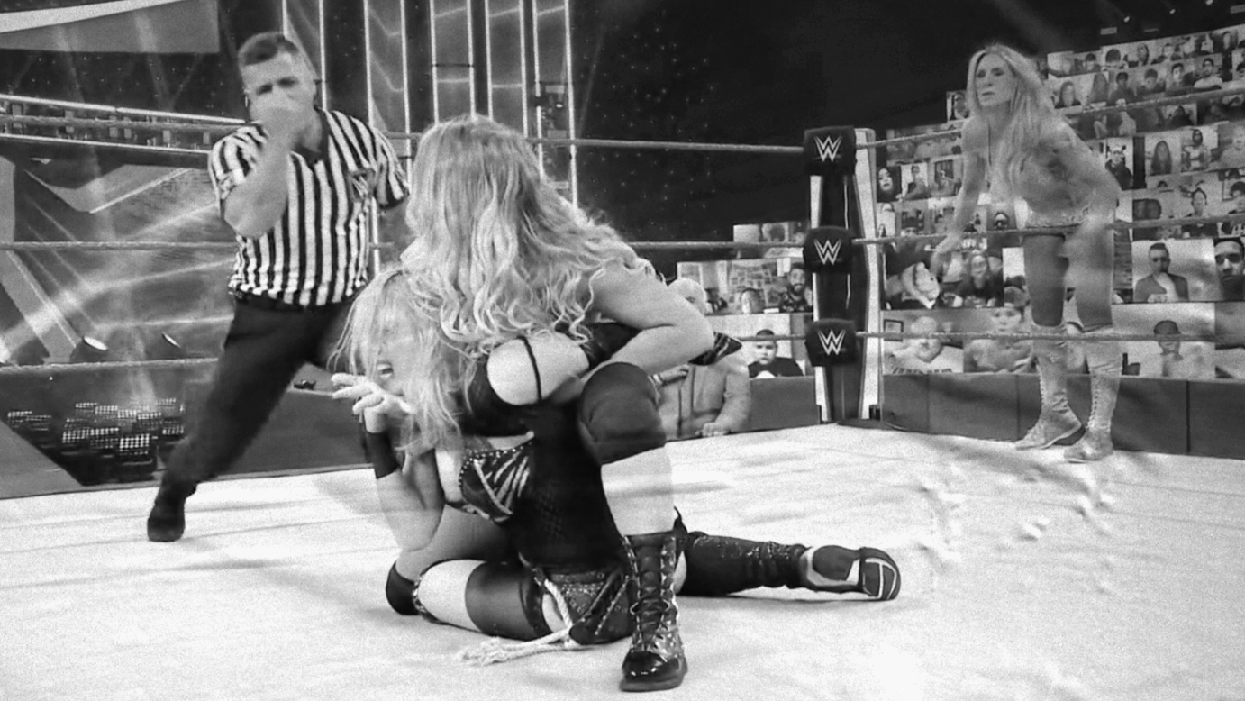 Asuka & Charlotte Flair vs. Lacey Evans & Peyton Royce