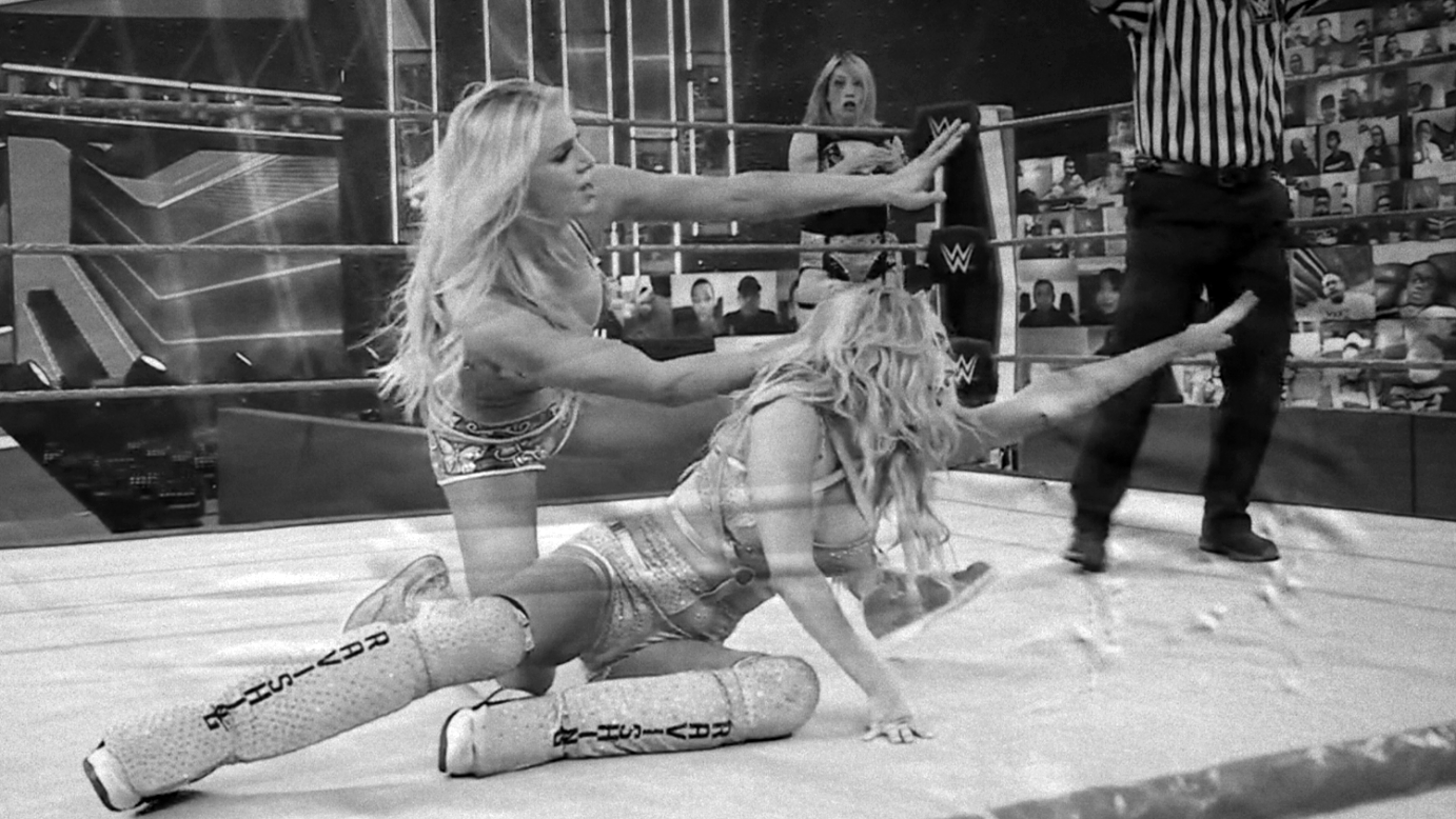 Asuka & Charlotte Flair vs. Lana & Naomi vs. Dana Brooke & Mandy Rose