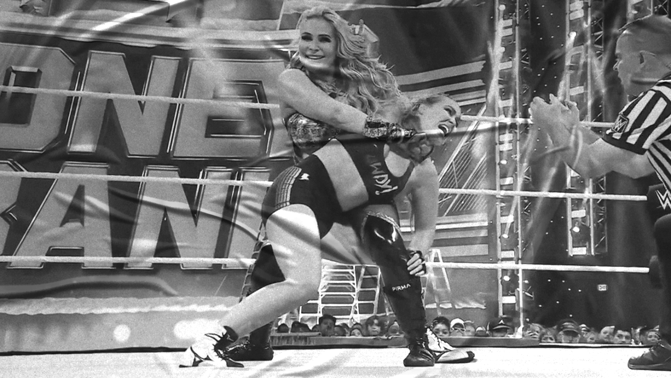 Natalya vs. Ronda Rousey