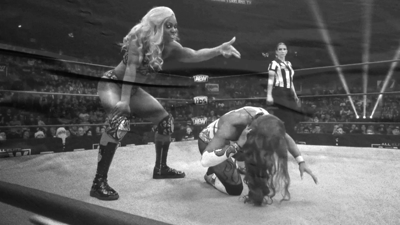 Skye Blue, Kiera Hogan & Madison Rayne vs. Jade Cargill, Leila Grey & Red Velvet