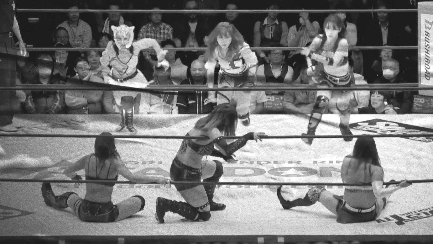 AZM, Utami Hayashishita & Momo Watanabe vs. Saki Kashima, Starlight Kid & Tam Nakano