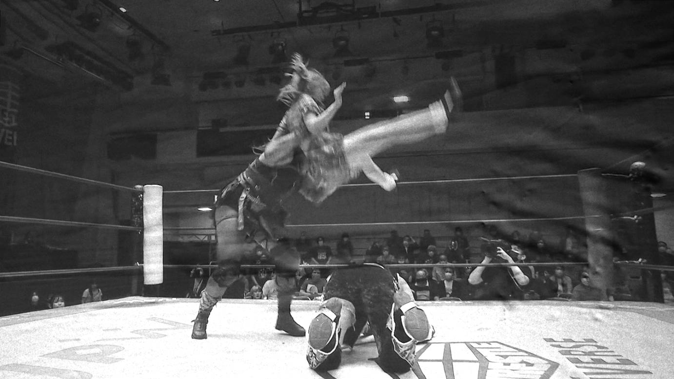 Pom Harajuku & Max the Impaler vs. Mahiro Kiryu & Yuka Sakazaki