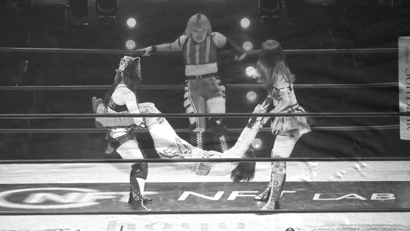 Utami Hayashishita, Hina & Saya Kamitani vs. Starlight Kid, Rina & Ruaka