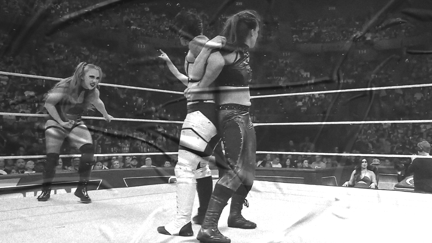 Shayna Baszler & Ronda Rousey vs. Isla Dawn & Alba Fyre