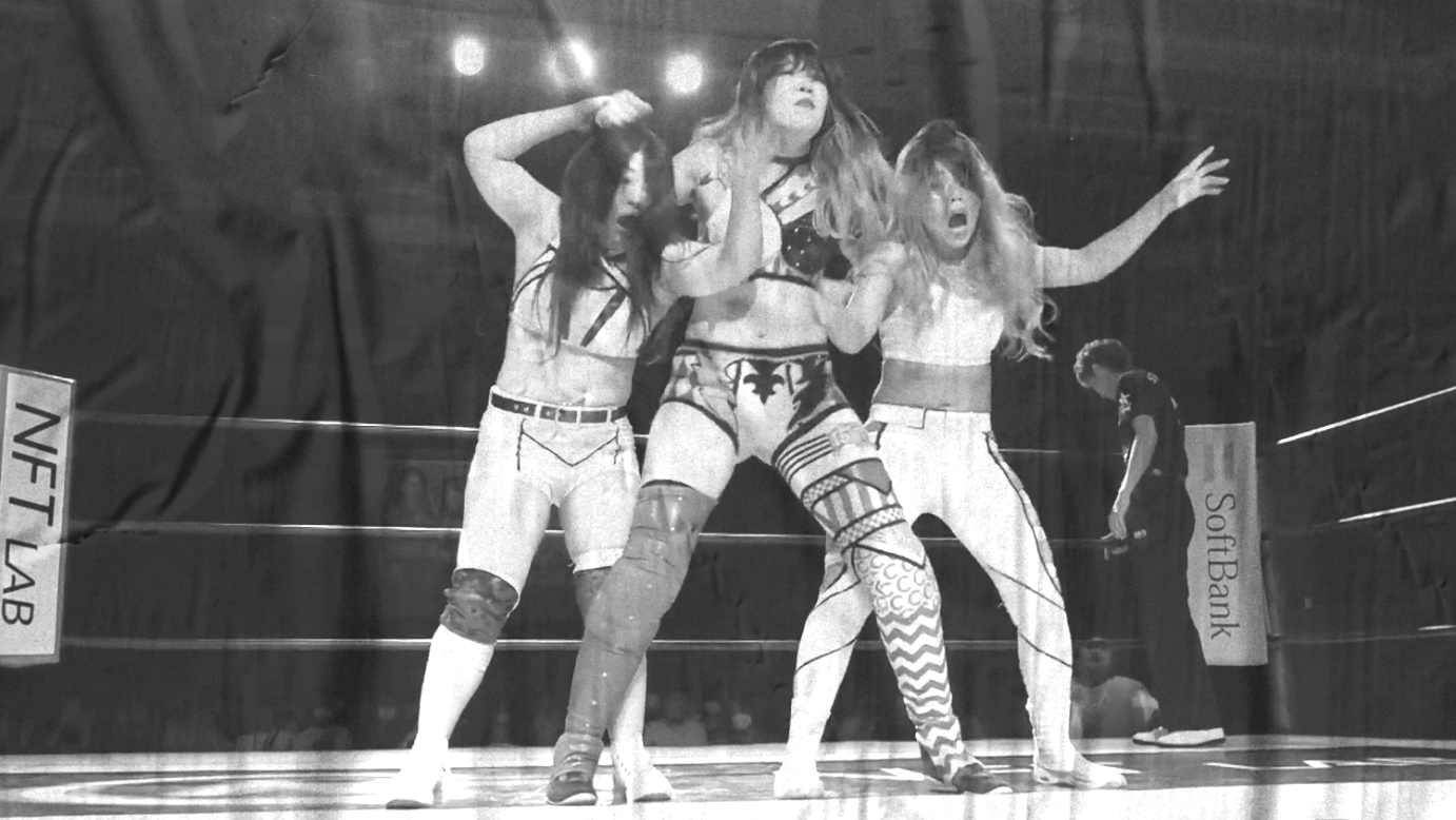 Lady C & Utami Hayashishita vs. Hazuki & Koguma