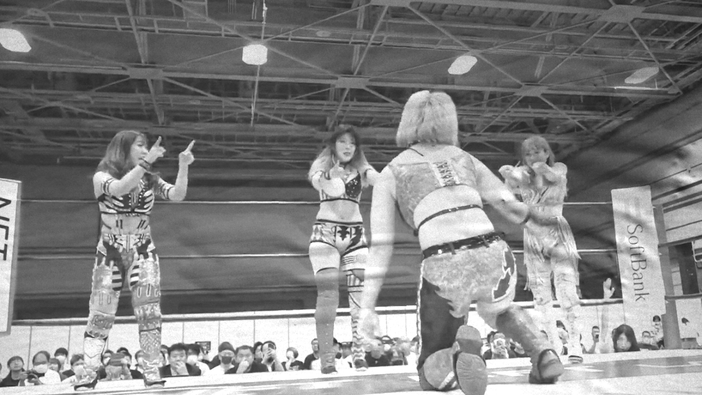 AZM, Lady C & Saya Kamitani vs. Saki Kashima, MIRAI & Ami Sourei