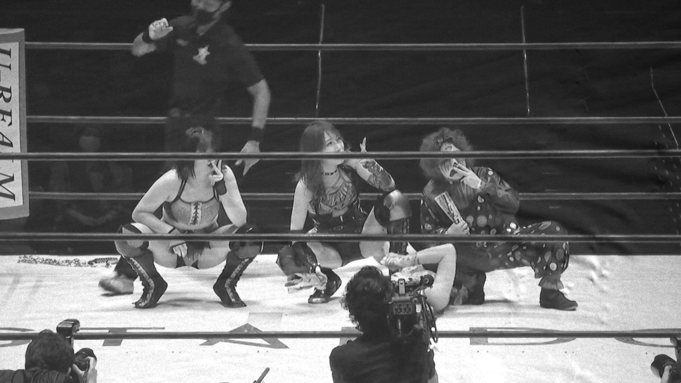 Fukigen Death & Saki Kashima vs. Hanan & Rina