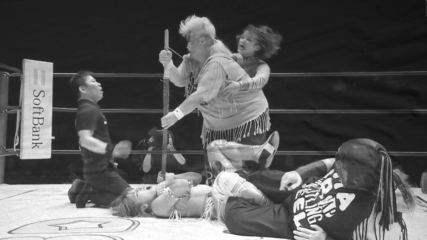 Dump Matsumoto & Zap vs. Mina Shirakawa & Waka Tsukiyama