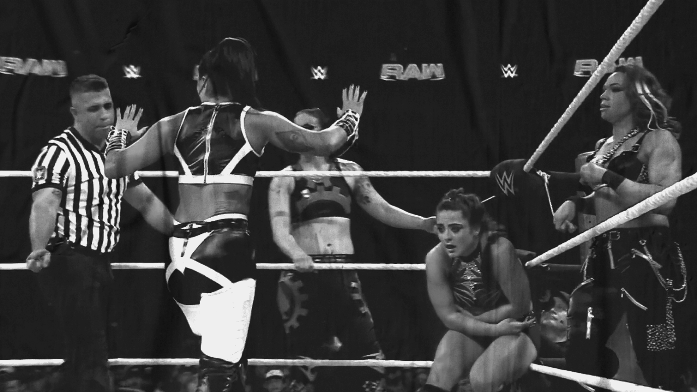 Kayden Carter, Katana Chance & Lyra Valkyria vs. Shayna Baszler, Sonya Deville & Zoey Stark