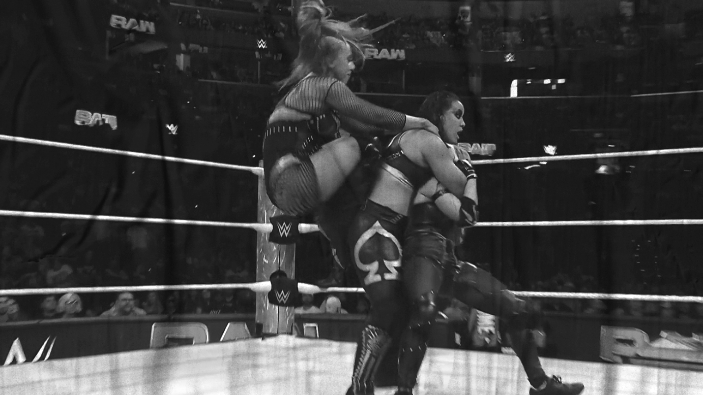 Isla Dawn & Alba Fyre vs. Kairi Sane & IYO SKY vs. Shayna Baszler & Zoey Stark